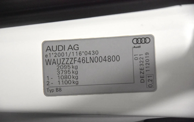 Audi A4 cena 109900 przebieg: 180000, rok produkcji 2019 z Kielce małe 742